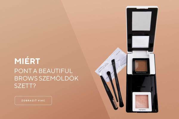 Miért pont a Beautiful brows szemöldök szett?