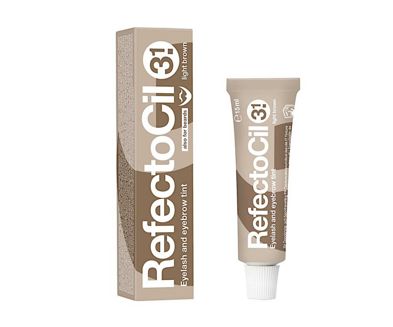 Farba na obočie a riasy RefectoCil 15 ml - svetlo hnedá 2