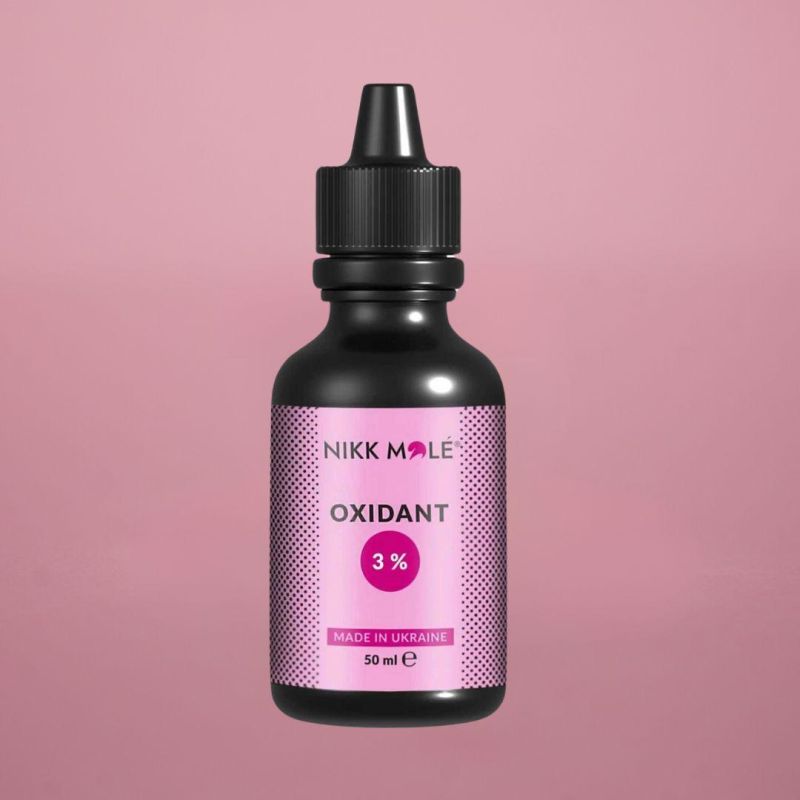 Krémový oxidant Nikk Mole 3%, 50 ml 2