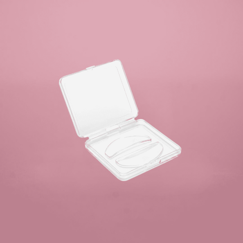 Ploché natáčky na kórejský lash lifting 2