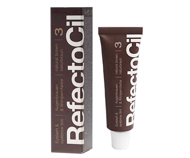 Farba na obočie a riasy RefectoCil 15 ml -Hnedá 2